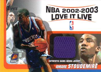 2003-04 Topps - Love it Live Relics #LLR-AS Amare Stoudemire Front