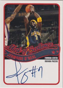 2003-04 Topps - Mark of Excellence Autographs #ME-JO Jermaine O'Neal Front