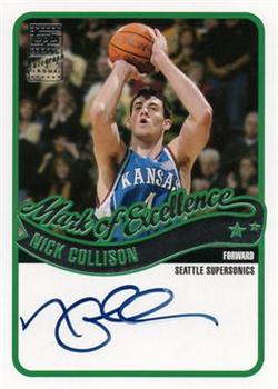 2003-04 Topps - Mark of Excellence Autographs #ME-NC Nick Collison Front