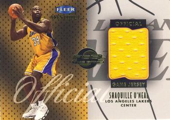 1999-00 Fleer Mystique - Feel the Game Memorabilia #NNO Shaquille O'Neal Front