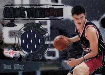 2003-04 Topps Chrome - Gametime Gear Relics #GGR-YM Yao Ming Front