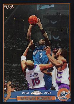 2003-04 Topps Chrome - Refractors Black #94 Kwame Brown Front