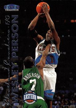 1999-00 Fleer Tradition #137 Wesley Person Front