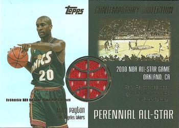 2003-04 Topps Contemporary Collection - Perennial All-Star Relics #PA-GP Gary Payton Front