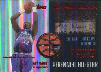 2003-04 Topps Contemporary Collection - Perennial All-Star Relics Red #PA-KM Karl Malone Front