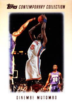 2003-04 Topps Contemporary Collection - Red #125 Dikembe Mutombo Front