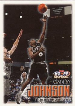 1999-00 Hoops #28 Avery Johnson Front
