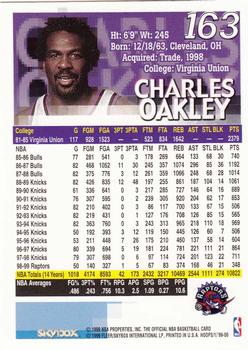 1999-00 Hoops #163 Charles Oakley Back