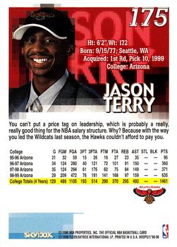 1999-00 Hoops #175 Jason Terry Back