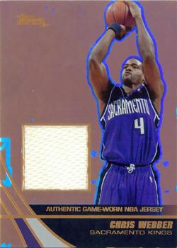 2003-04 Topps Jersey Edition - Copper #CW Chris Webber Front