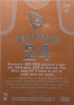 2003-04 Topps Jersey Edition - Copper #RJ Richard Jefferson Back
