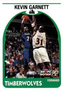 1999-00 Hoops Decade #85 Kevin Garnett Front
