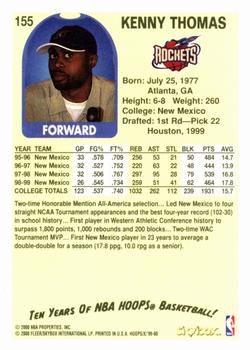 1999-00 Hoops Decade #155 Kenny Thomas Back