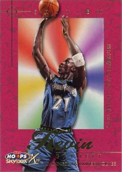1999-00 Hoops Decade - Retrospection Collection #1RC Kevin Garnett Front