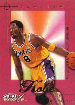 1999-00 Hoops Decade - Retrospection Collection #2RC Kobe Bryant Front