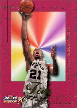 1999-00 Hoops Decade - Retrospection Collection #7RC Tim Duncan Front