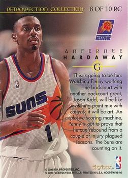 1999-00 Hoops Decade - Retrospection Collection #8RC Anfernee Hardaway Back