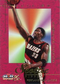 1999-00 Hoops Decade - Retrospection Collection #9RC Scottie Pippen Front