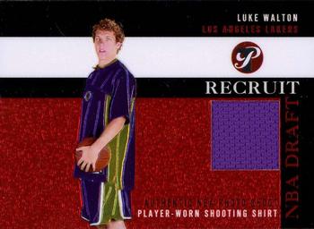2003-04 Topps Pristine - Recruit Relics #PR-LW Luke Walton Front