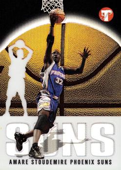 2003-04 Topps Pristine - Refractors #12 Amare Stoudemire Front