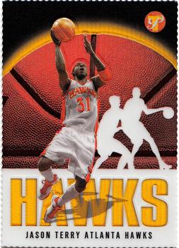 2003-04 Topps Pristine - Refractors Gold #46 Jason Terry Front