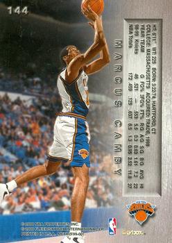 1999-00 Metal #144 Marcus Camby Back