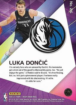 2020-21 Panini Recon #26 Luka Doncic Back