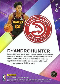 2020-21 Panini Recon #47 De'Andre Hunter Back