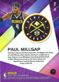 2020-21 Panini Recon #75 Paul Millsap Back