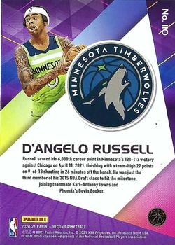2020-21 Panini Recon #110 D'Angelo Russell Back