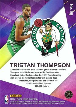 2020-21 Panini Recon #116 Tristan Thompson Back
