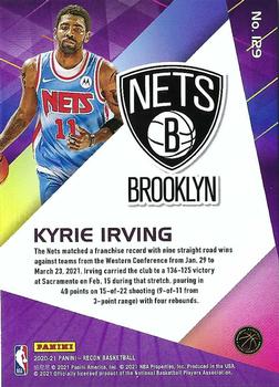 2020-21 Panini Recon #129 Kyrie Irving Back