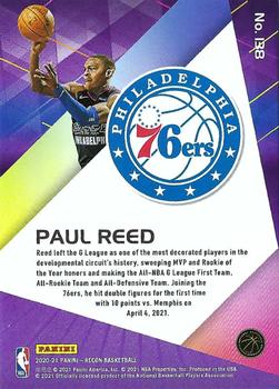 2020-21 Panini Recon #138 Paul Reed Back