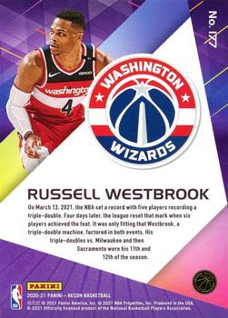 2020-21 Panini Recon #177 Russell Westbrook Back