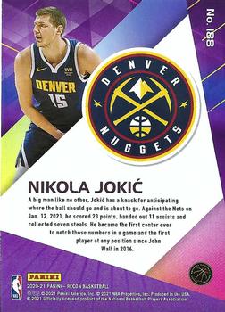2020-21 Panini Recon #188 Nikola Jokic Back