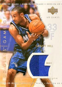 2003-04 UD Glass - Game Gear #GG-GH Grant Hill Front