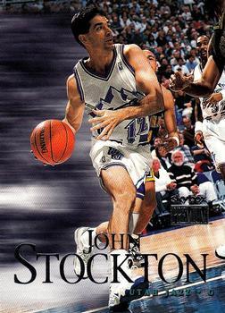 1999-00 SkyBox Premium #43 John Stockton Front