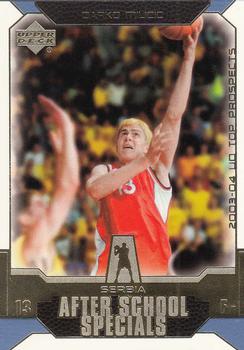 2003 UD Top Prospects - After School Specials #AS2 Darko Milicic Front