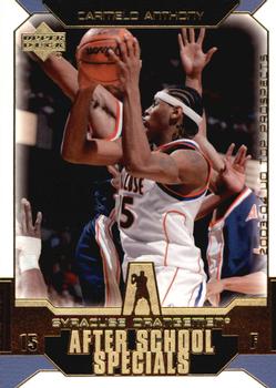 2003 UD Top Prospects - After School Specials #AS3 Carmelo Anthony Front