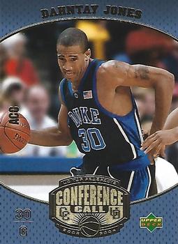 2003 UD Top Prospects - Conference Call #CC3 Dahntay Jones Front