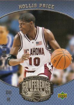 2003 UD Top Prospects - Conference Call #CC8 Hollis Price Front