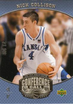2003 UD Top Prospects - Conference Call #CC10 Nick Collison Front