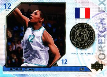 2003 UD Top Prospects - Foreign Exchange #FE6 Boris Diaw Front