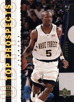 2003 UD Top Prospects - Gold Collection #25 Josh Howard Front
