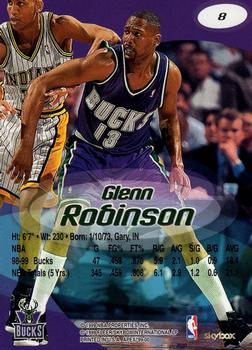 1999-00 SkyBox Apex #8 Glenn Robinson Back