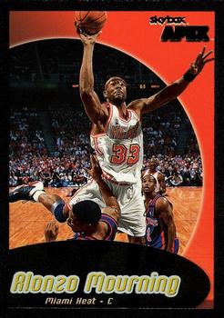 1999-00 SkyBox Apex #111 Alonzo Mourning Front