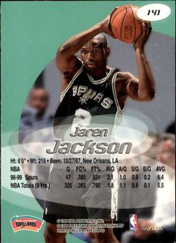 1999-00 SkyBox Apex #141 Jaren Jackson Back