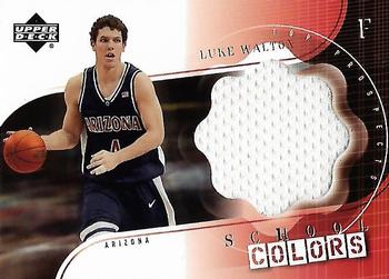 2003 UD Top Prospects - School Colors #SC-LW Luke Walton Front