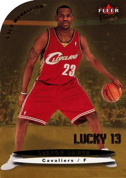 2003-04 Ultra - Gold Medallion #171 LeBron James Front