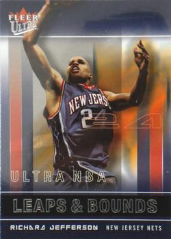 2003-04 Ultra - Leaps and Bounds #11 LB Richard Jefferson Front